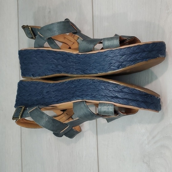 Kork-Ease Women Ande Espadrille Platform Comfort Wedge Sandals shoes sz 11 - Picture 11 of 15